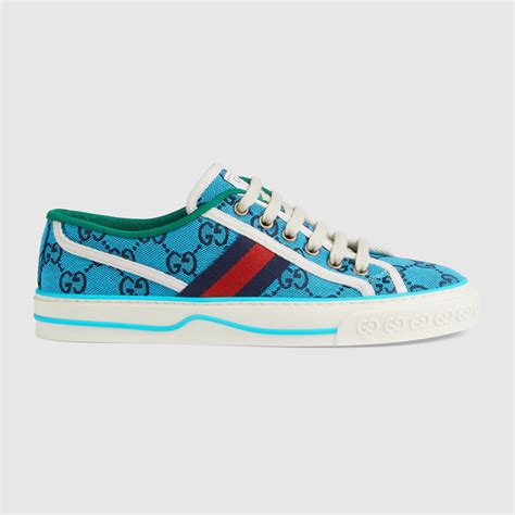 gucci multicolor sneaker|Gucci canvas sneakers.